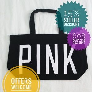 Victoria's Secret PINK Limited Tote in Black